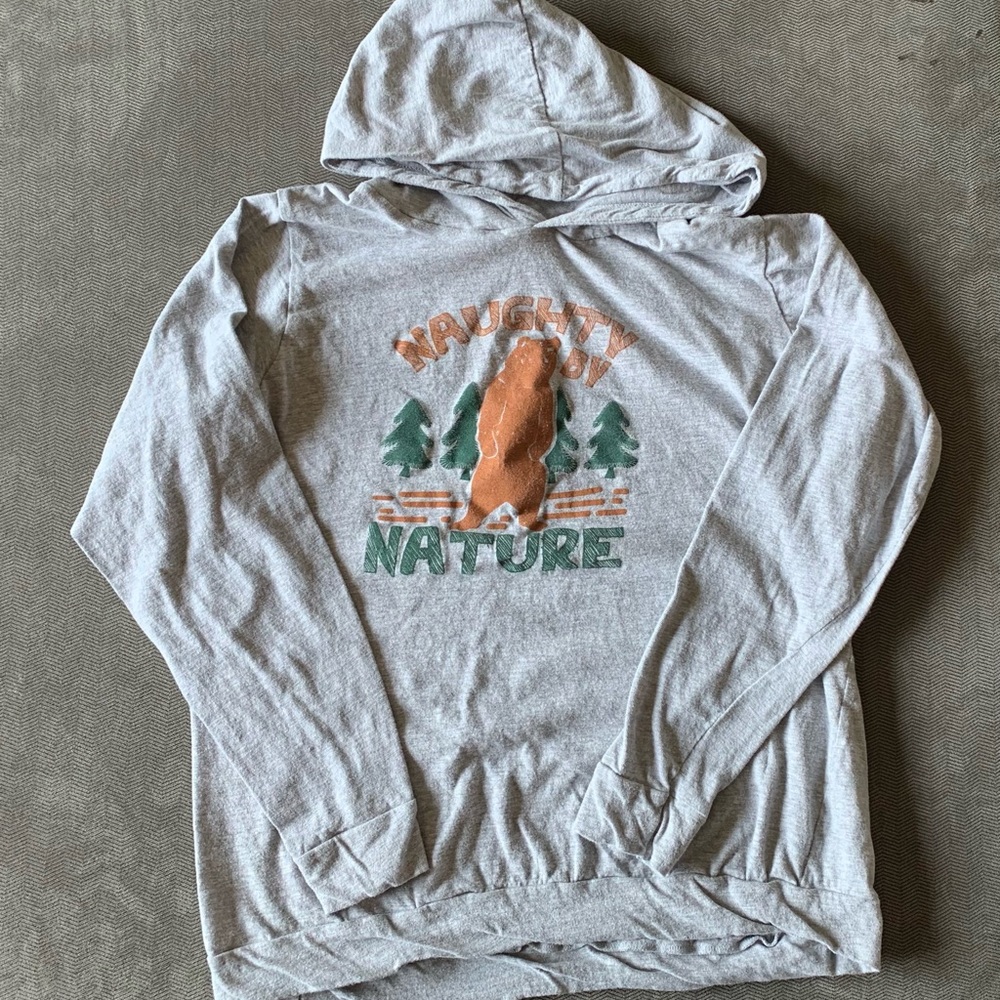 Boys hooded shirt